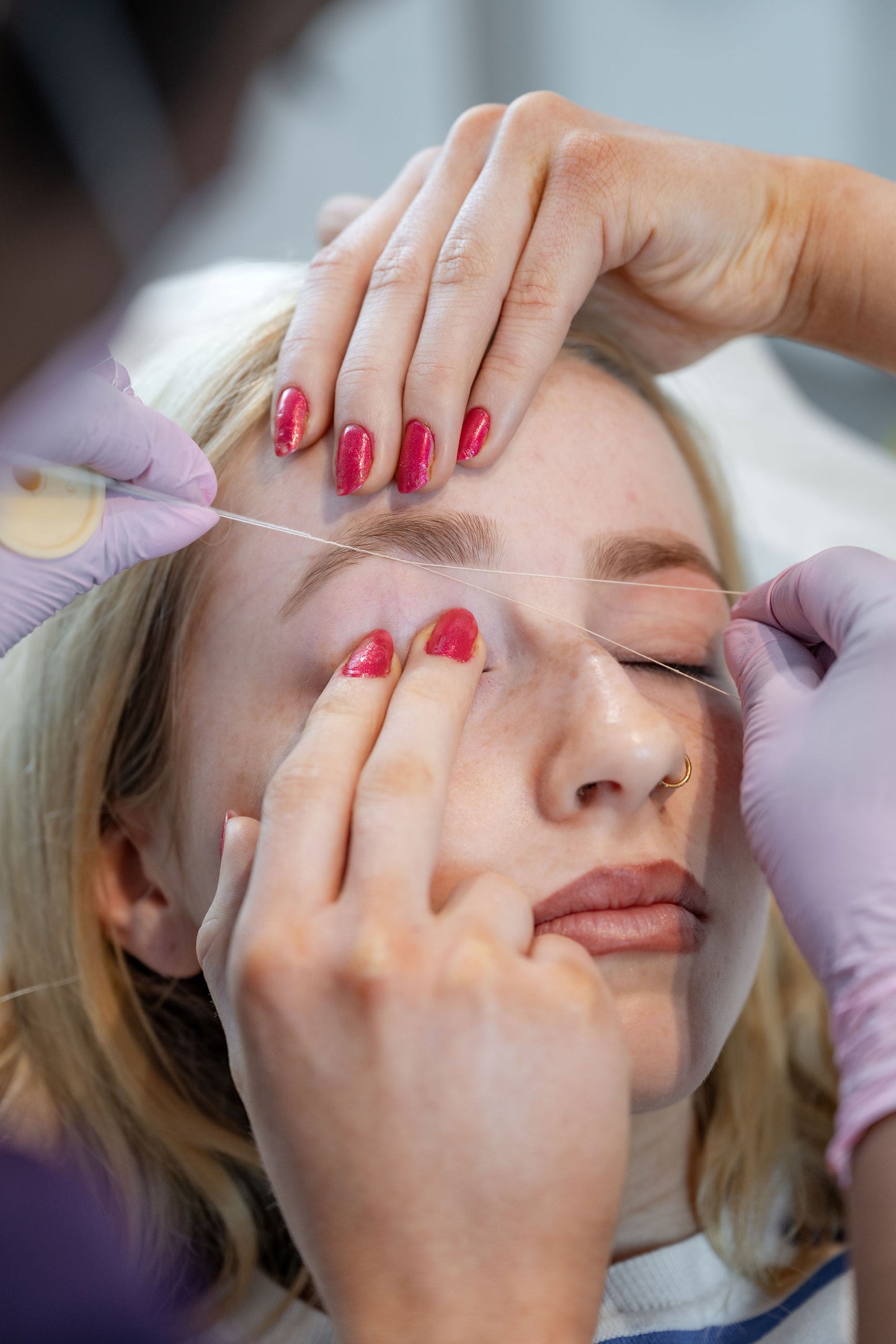 Eyebrow Threading