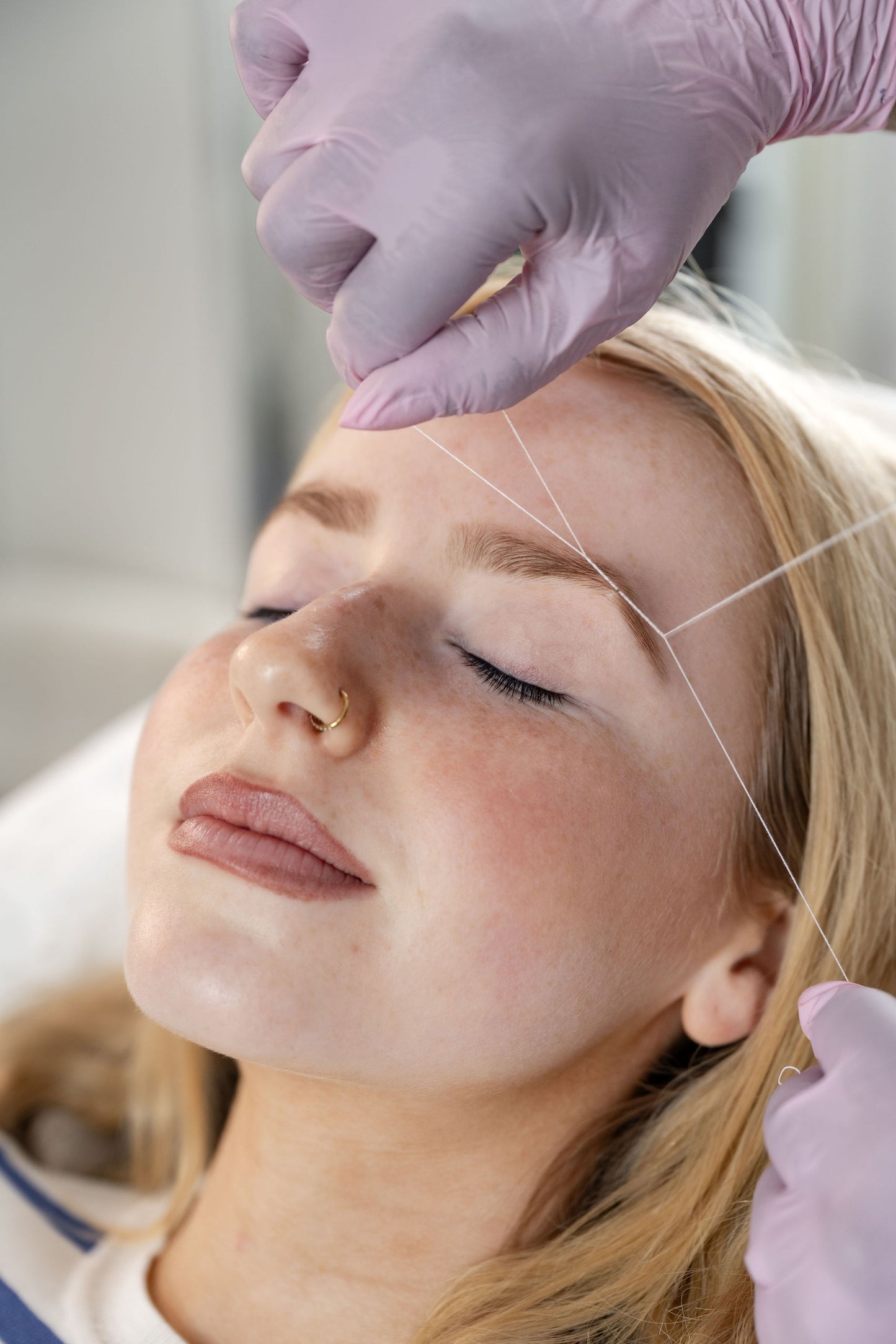 Eyebrow Threading