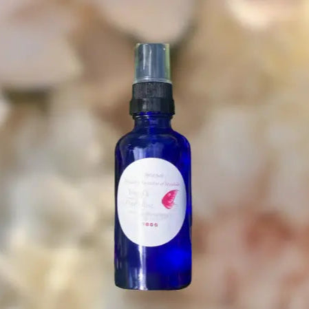 Grateful. Smell the Roses Luxury Face Spray Rose Background 